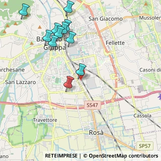 Mappa Via Fabio Filzi, 36022 Cassola VI, Italia (2.34364)