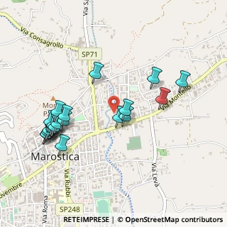 Mappa Via Monte Pertica, 36063 Marostica VI, Italia (0.523)