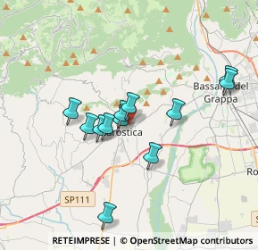 Mappa Via Monte Pertica, 36063 Marostica VI, Italia (3.01917)