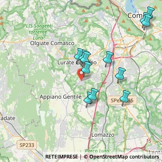 Mappa 22070 Bulgarograsso CO, Italia (4.08)