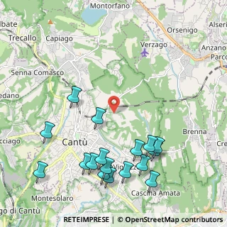 Mappa Via Ovidio, 22063 Cantù CO, Italia (2.46882)