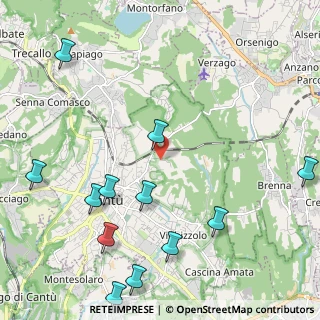 Mappa Via Ovidio, 22063 Cantù CO, Italia (2.7825)