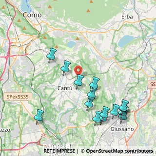 Mappa Via Ovidio, 22063 Cantù CO, Italia (4.73733)