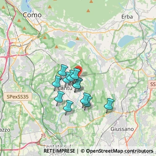 Mappa Via Ovidio, 22063 Cantù CO, Italia (2.7025)