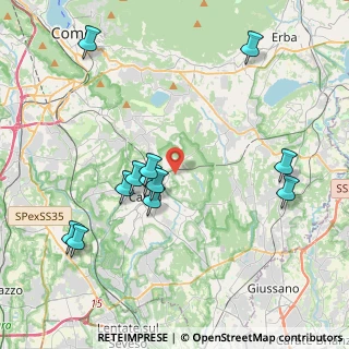 Mappa Via Ovidio, 22063 Cantù CO, Italia (4.195)