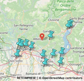 Mappa Via Bastoni, 24021 Albino BG, Italia (16.98154)