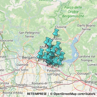 Mappa Via Bastoni, 24021 Albino BG, Italia (9.1)