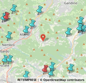 Mappa Via Bastoni, 24021 Albino BG, Italia (6.4625)