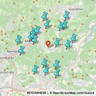 Mappa Via Bastoni, 24021 Albino BG, Italia (4.044)