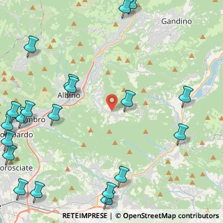 Mappa Via Bastoni, 24021 Albino BG, Italia (6.6915)