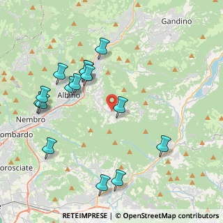 Mappa Via Bastoni, 24021 Albino BG, Italia (4.39267)
