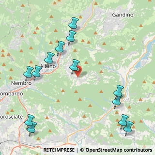 Mappa Via Bastoni, 24021 Albino BG, Italia (5.32462)