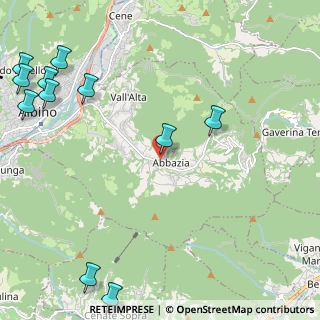 Mappa Via Bastoni, 24021 Albino BG, Italia (3.20636)