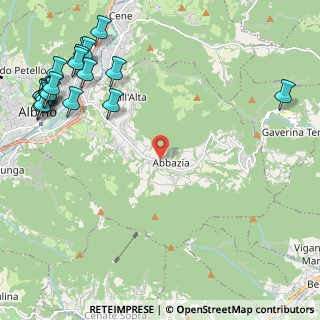 Mappa Via Bastoni, 24021 Albino BG, Italia (3.178)