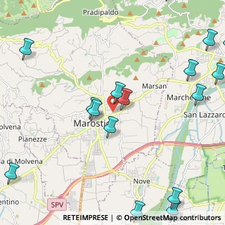 Mappa Via Villaggio Giovanni Paolo II, 36063 Marostica VI, Italia (3.4235)