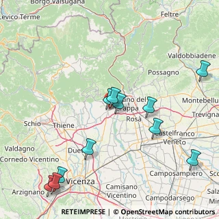 Mappa Via Villaggio Giovanni Paolo II, 36063 Marostica VI, Italia (18.68273)
