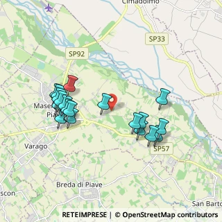 Mappa Via Grave, 31052 Maserada sul Piave TV, Italia (1.848)