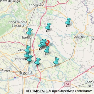 Mappa Via Grave, 31052 Maserada sul Piave TV, Italia (6.31417)