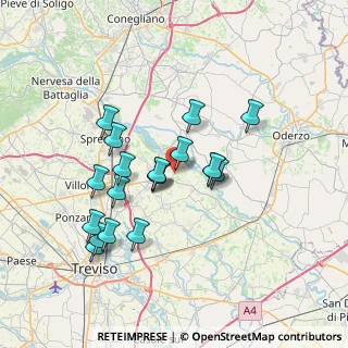Mappa Via Grave, 31052 Maserada sul Piave TV, Italia (6.37895)