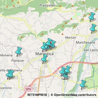 Mappa Via F.A. Philidor, 36063 Marostica VI, Italia (2.54357)
