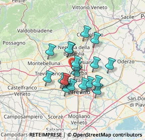 Mappa Via Borè, 31050 Povegliano TV, Italia (9.699)