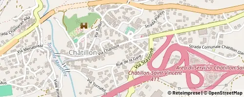 Mappa Châtillon