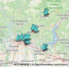 Mappa Via Tribulina, 24021 Albino BG, Italia (12.78526)