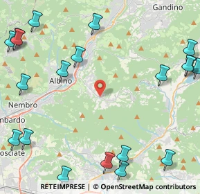 Mappa Via Tribulina, 24021 Albino BG, Italia (6.4365)