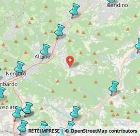 Mappa Via Tribulina, 24021 Albino BG, Italia (7.2755)