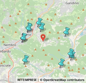 Mappa Via Tribulina, 24021 Albino BG, Italia (4.09909)