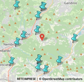Mappa Via Tribulina, 24021 Albino BG, Italia (5.09071)