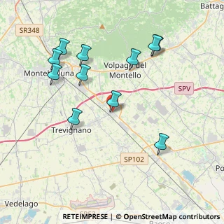 Mappa VIA FELTRINA 1B - SIGNORESSA DI, 31040 TREVISO TV, Italia (4.16091)