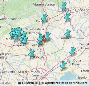 Mappa Via Montello, 31052 Maserada sul Piave TV, Italia (16.952)
