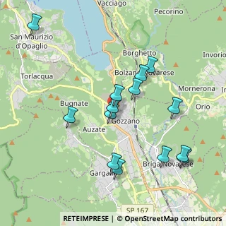 Mappa Via XXV Aprile, 28024 Gozzano NO, Italia (1.96143)