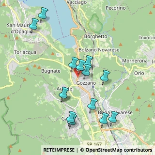 Mappa Via XXV Aprile, 28024 Gozzano NO, Italia (1.96643)