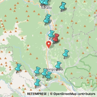 Mappa Loc. Campi dell'Oro, 13017 Quarona VC, Italia (5.182)