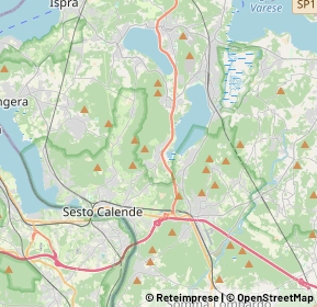 Mappa Via Roma, 21020 Mercallo VA, Italia (6.132)