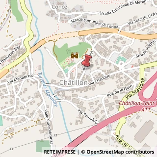 Mappa Via Tollen, 13, 11024 Châtillon, Aosta (Valle d'Aosta)