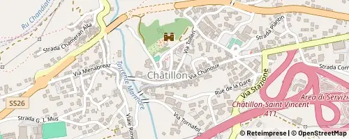 Mappa Châtillon