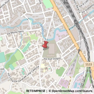 Mappa Via Generale Chinotto, 41, 28041 Arona, Novara (Piemonte)