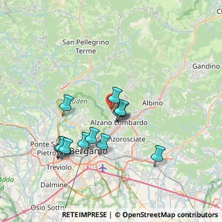 Mappa Via Mulino Vecchio, 24022 Alzano Lombardo BG, Italia (6.95846)