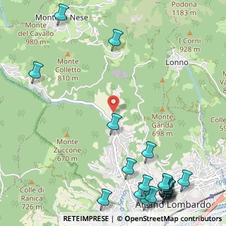 Mappa Via Mulino Vecchio, 24022 Alzano Lombardo BG, Italia (1.697)