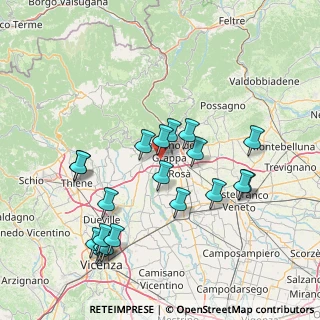 Mappa Via Paolo Borsellino, 36061 Bassano del Grappa VI, Italia (15.895)