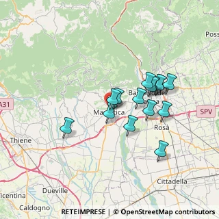 Mappa Via Campo Marzio, 36063 Marostica VI, Italia (5.94533)