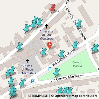 Mappa Via Campo Marzio, 36063 Marostica VI, Italia (0.11571)