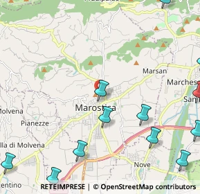 Mappa Via Campo Marzio, 36063 Marostica VI, Italia (3.1325)