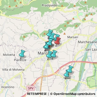 Mappa Via Campo Marzio, 36063 Marostica VI, Italia (1.11308)