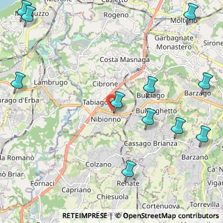 Mappa Via Alessandro Volta, 23895 Nibionno LC, Italia (3.02)
