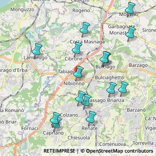 Mappa Via Alessandro Volta, 23895 Nibionno LC, Italia (2.24733)