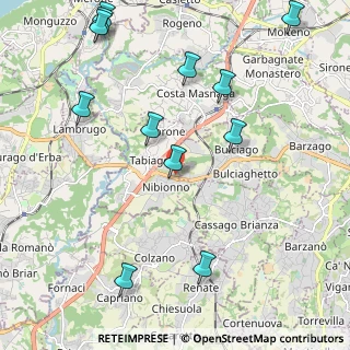 Mappa Via Alessandro Volta, 23895 Nibionno LC, Italia (2.59583)